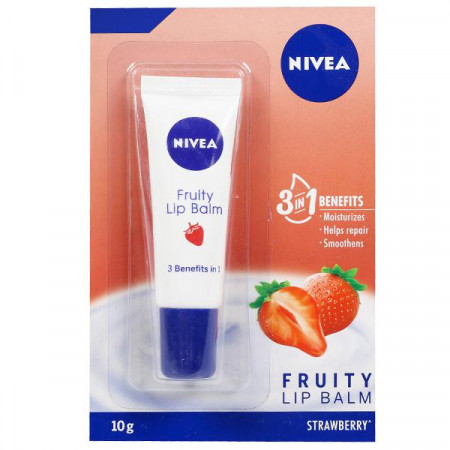 NIVEA LIPCARE STRABERRY TUBE 10G